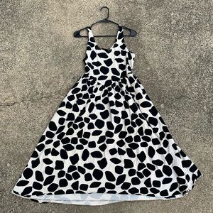 Giraffe print dress